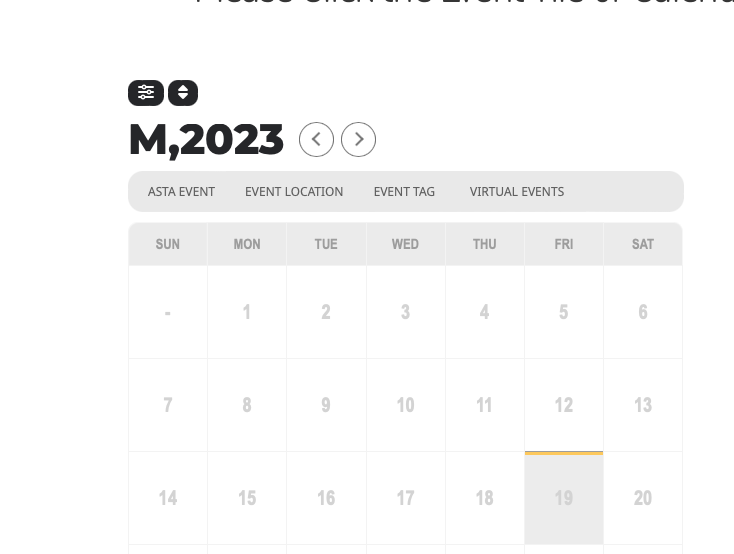 The calendar does not display name of month EventON Help Desk